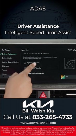 Keep Your Speed in Check with Kia's Intelligent Speed Limit Assist!