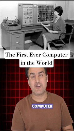 The First Ever Computer in the World. #shortsfeed