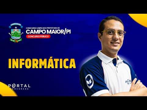 Campo Maior/PI City Hall Exam: Computer Science | With Professor Danilo Vilanova