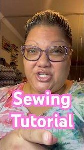 NO ONE TEACHES THIS! sewing tutorial - how to do a basting stitch 🧵💜😍💪🏽 #shorts #sewing #sew
