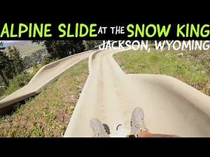 Alpine Slide At Snow King (Jackson, Wyoming)
