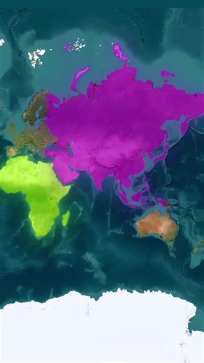 The REAL Center of Each Continent Will Shock You #geography #map