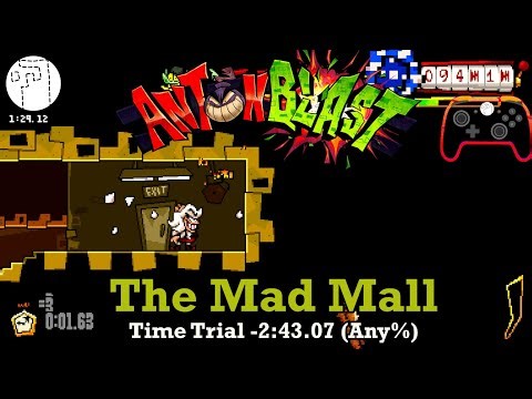 Time Trial -2:43.07 (Any%) | The Mad Mall | ANTONBLAST