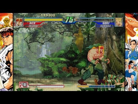 CAPCOM FIGHTING COLLECTION 2: Capcom Fighting Evolution Alex & Ingrid Arcade Mode