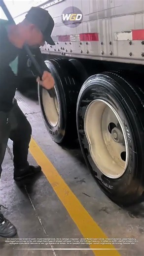 Heavy truck wheel repair technique: Fast bent rim straightening and tire bead repair