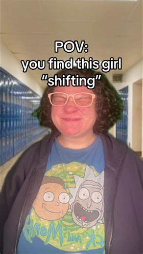 Can one of you little goobers tell me did I do shifting right 🫠 #sketch #comedy #cringe #genz #girl