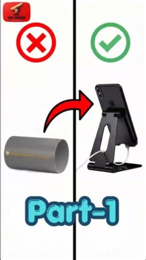 DIY Mobile Stand Using PVC Pipe | Easy Creative Idea (Part 1)Want to make your own mobile stand