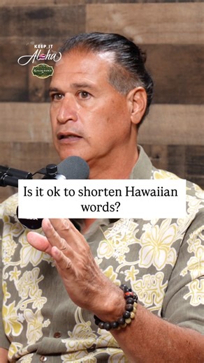 Feel free to shorten Hawaiian words in front of Keao…but don’t ever let him hear you say “I lā maika’i” (literal translation of “Have a good day”) or you’ll get an eye roll 🙄😭😂 Check out the full episode now on ALL streaming platforms 🎧 #KeepItAlohaPodcast #keaonesmith #olelohawaii | Keep it Aloha Podcast