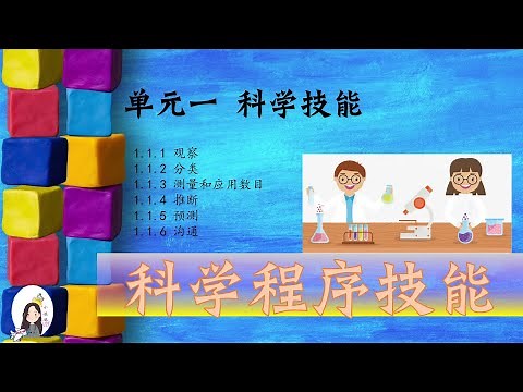 三年级 KSSR Semakan 科学 单元一 科学技能【科学程序技能】