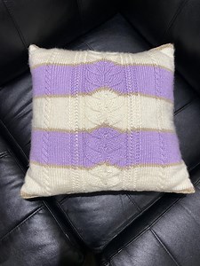 Decorative and Detailed Cable-knit Throw Pillow! - Etsy