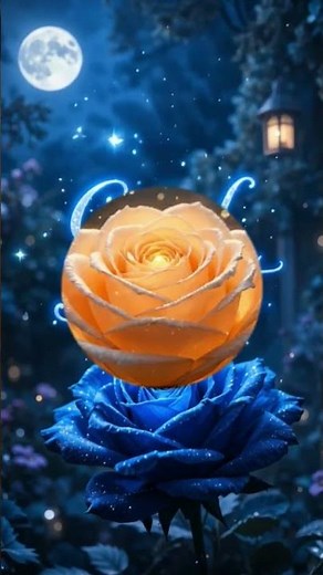 Good Night Roses 🌙 Beautiful Moonlit Rose Greetings for Peaceful Sleep #Shorts