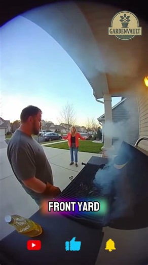 BBQ Fire Ends HOA Rant Fast 🔥📸 (Caught on Ring Camera)