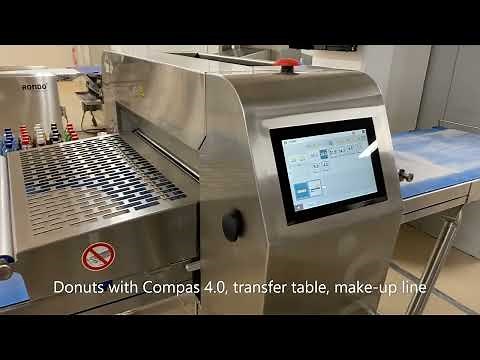 Demonstration - Donut Production With Rondo Compas 4.0 and Polyline Production System