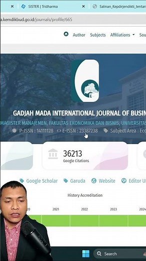 #part10 How to check SINTA Accredited National Journals in detail and quickly