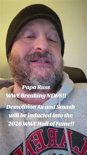 Demolition Ax and Smash to be inducted into the 2026 WWE Hall of Fame!! #WWE #Ax #Smash #Demolition