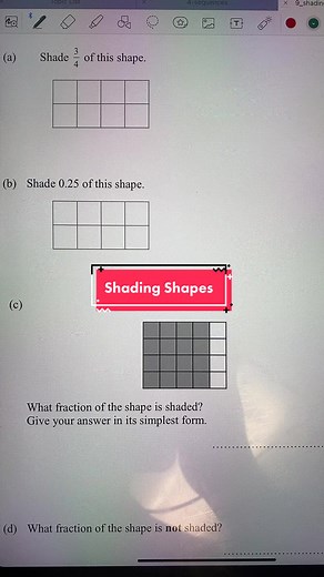 Shading Shapes: Practical Math Tips for GCSE Students