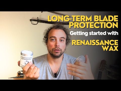 Antique sword maintenance: Using Renaissance Wax (Protecting your antiques for the long term)