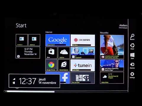 Windows 8.1 How to change screen contrast ease of access feature