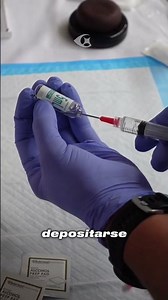 Can glass enter a vein?