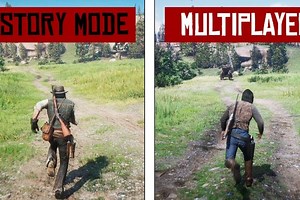 Así luce Red Dead Online frente a Red Dead Redemption 2