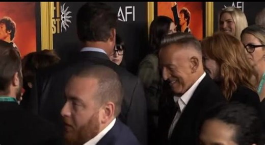 Los Angeles, sul red carpet arriva "The Boss" Bruce Springsteen