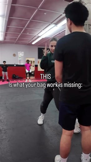 This is what ur bag work is missing