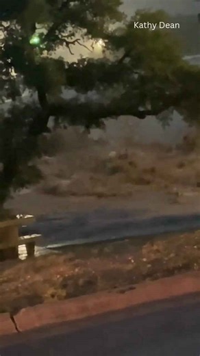 Heartbreaking flood footage from Kerrville, Texas