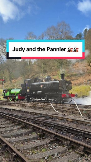 Port of Par 'Judy' and GWR 5700 Pannier 9681 Coupling at Norchard