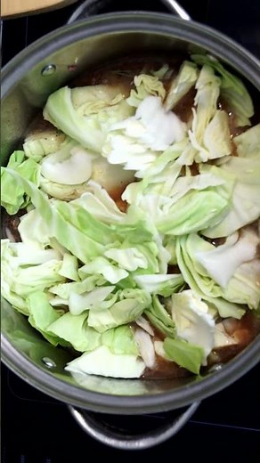 Delicious Beef & Cabbage Soup | Homemade | Made From Scratch | The Southern Mountain Kitchen #shorts