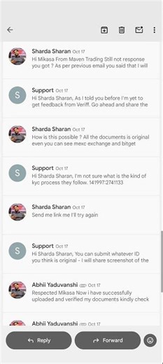 Fraud by Maven Trading prop firm kyc problem scam They Are rejecting all kyc