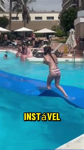 será que você passa nesse desafio da piscina?