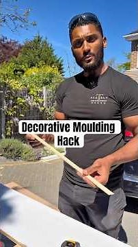 Best way to install decorative moulding