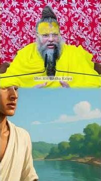 A monk chanting in solitude – the warmth, blankets and silence of Chitrakoot” #premanandjimaharaj...