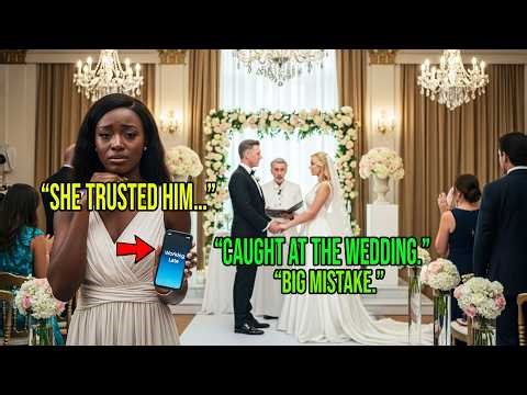 The Billionaire Texted His Black Wife 'Working Late' — His Black Wife Watched Him Marry a Blonde...