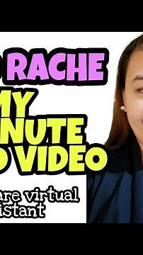 MY 1-MINUTE SELF-INTRODUCTION VIDEO FOR HELLO RACHE / VIRTUAL ASSISTANT 💜