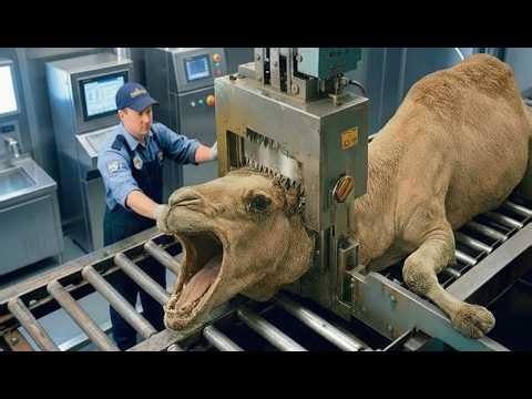 Inside the Camel Leather Factory | From Raw Hide to Luxury Jacket (Full Process)