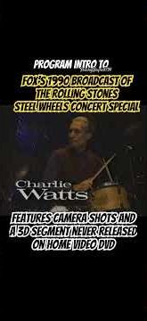 Detroit broadcast of the Rolling Stones Steel wheels Concert Special May 30 1990 WJBK FOX2