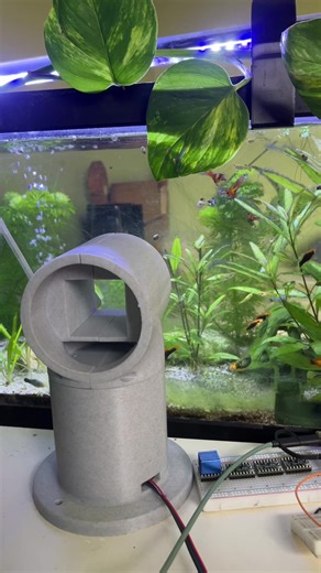 First part of the robot arm is done… very happy i already achieved this… #robotarm #robotics #3dprinting #engineering #diy