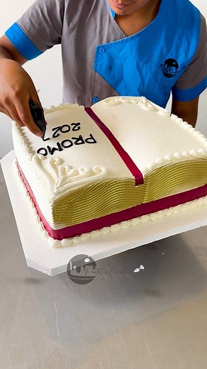 97K views · 1.1K reactions | decorado de pastel para promocion | pastel libro #pastelescreativos #cakeideas #cake #pastellibro | Pasteles Creativos | Facebook