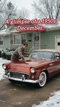 A Cozy December in the 1950s 🎄❤️