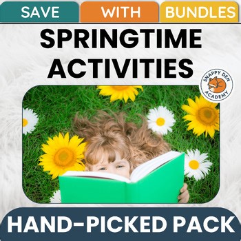 Spring Activities - Back From Spring Break Worksheets Springtime Lessons Bundle