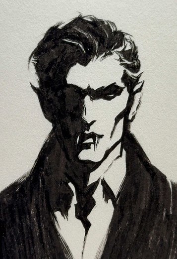 Inktober Day 10: Creative Sketch Techniques