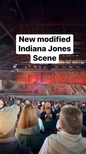 The new modified scene for Indiana Jones Epic Stunt Spectacular! #DisneyParks #indianajones #disneyworld | Streaming the Magic