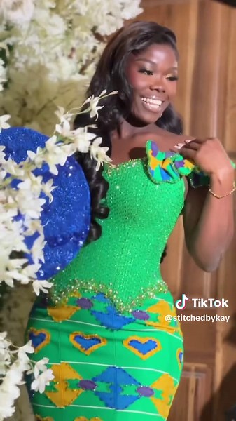 Ghanaian Traditional Wedding Gowns Showcase