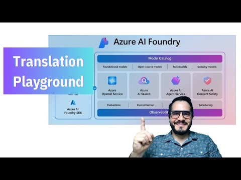 Azure Ai Foundry Translation Playground Setup 🌐