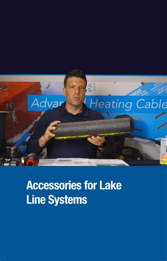 Did you know we provide accessories to complete lake water line installations? #plumbing #electrical #RetroLine #HeatLine #selfregulatingheatingcable | Heat-Line Freeze Protection Systems