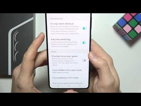 SAMSUNG Galaxy S26: How to Disable Camera Auto Lens Switching