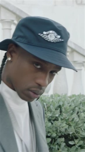 Travis Scott Styles in Air Dior High-Tops