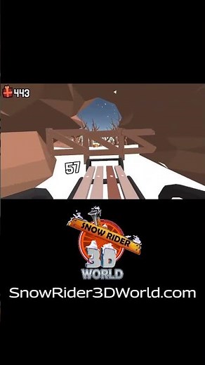 Snow Rider 3D Unblocked - SnowRider3DWorld.com #snowrider3dworld #snowrider3dunblocked #game