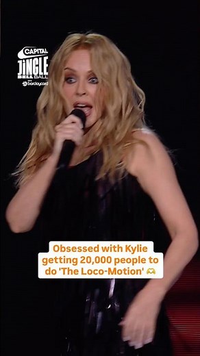 Hearing Kylie Minogue's 'The Loco-Motion' live is a FULL BODY EXPERIENCE 😭 #kylieminogue #capitaljbb